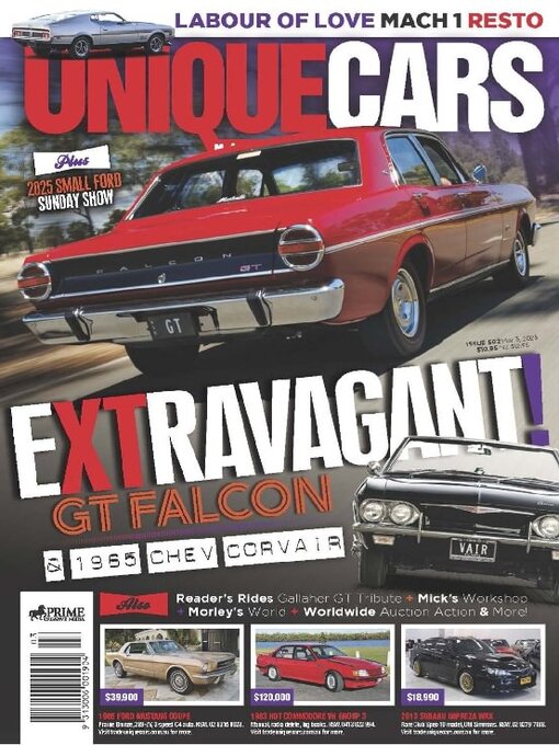 Title details for Unique Cars Australia by Prime Creative Media Pty Ltd - Available